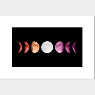 Lesbian Moon Phase Posters and Art